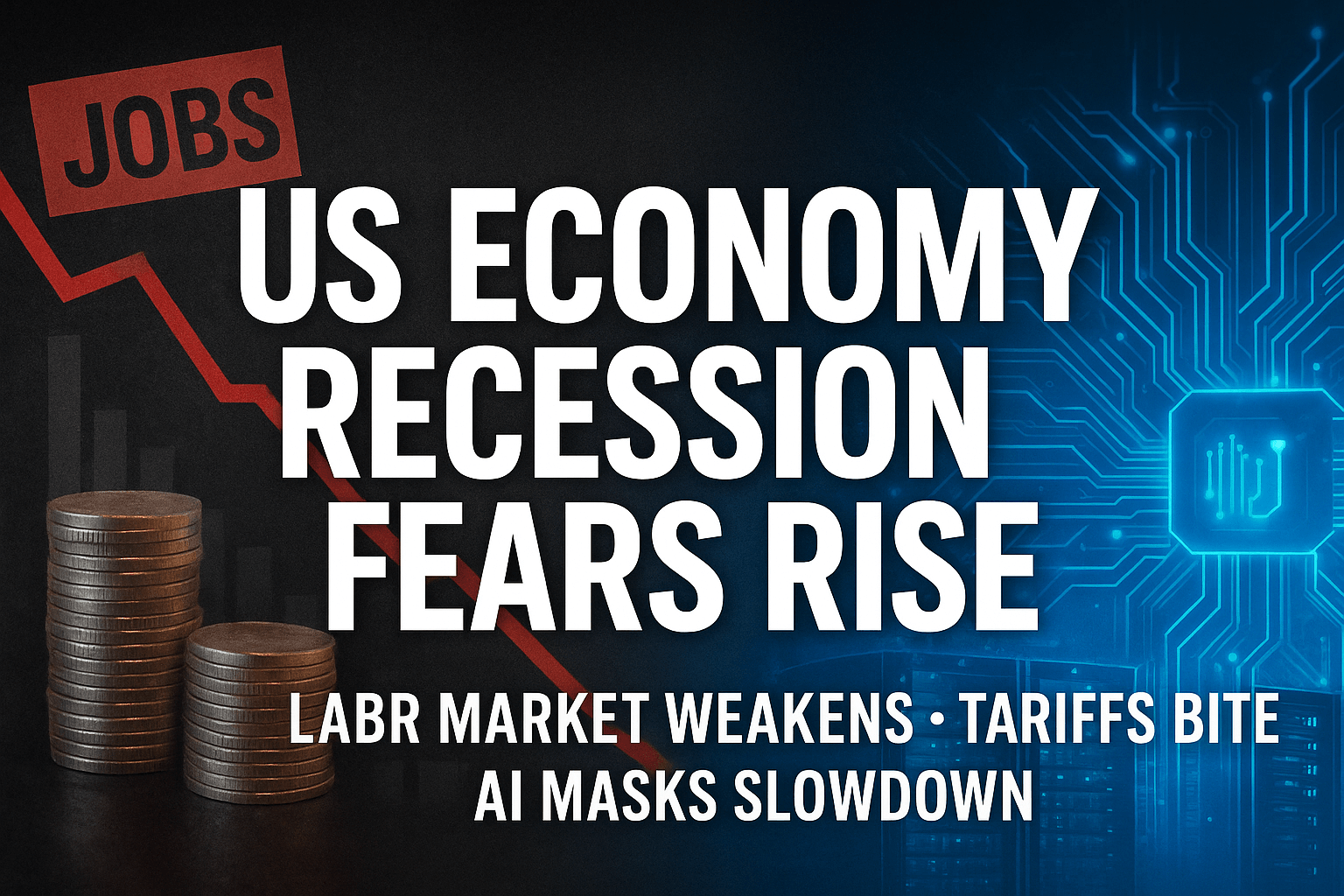US Economy Faces Growing Recession Fears as Labor Market Weakens